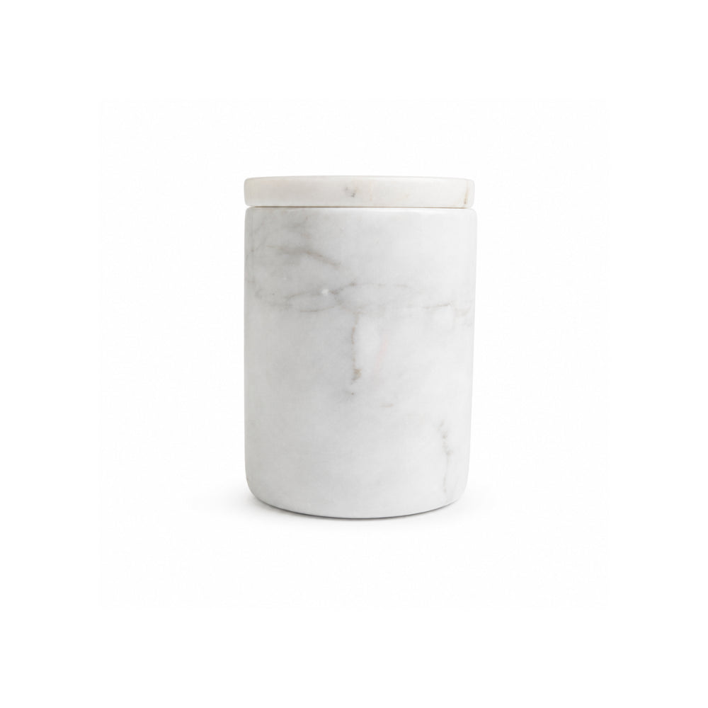 Evergreen Collection Marble Canister